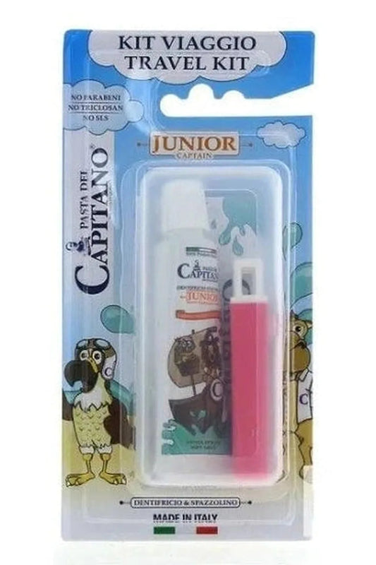 Dentifricio e Spazzolino da Viaggio Pasta del Capitano Junior 12pz