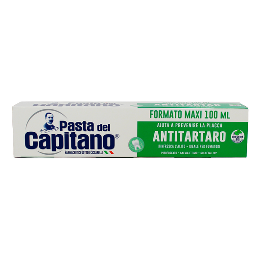 Dentifricio Pasta del Capitano 100ml Antitartaro 12pz