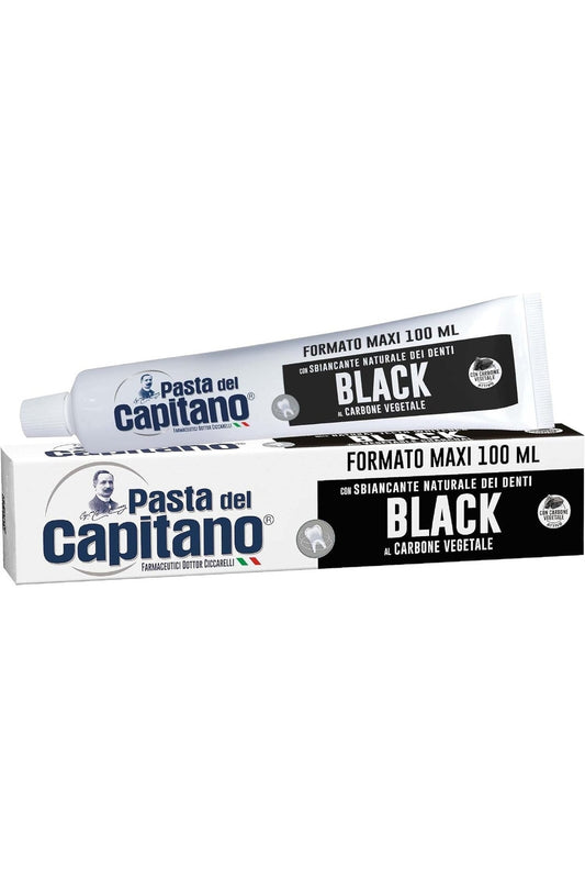 Dentifricio Pasta del Capitano 100ml Carbone 12pz