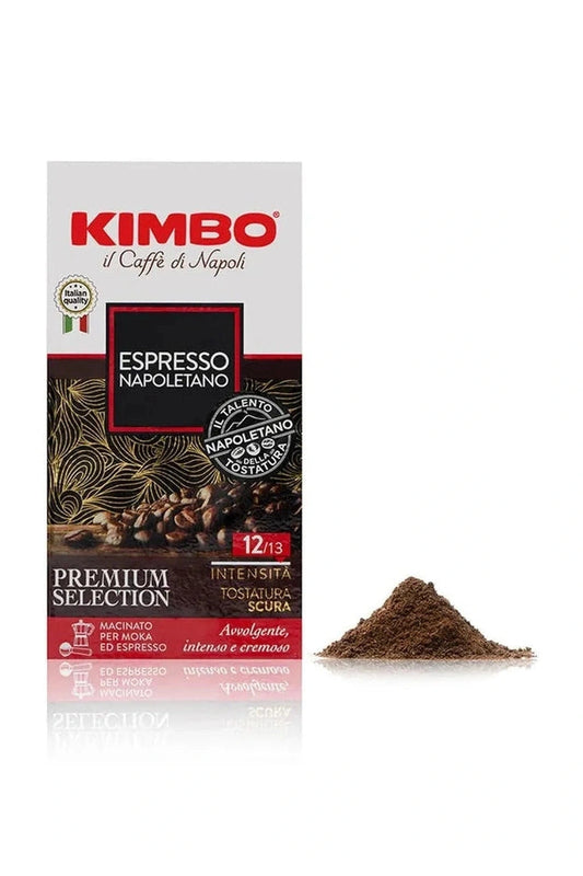 Kimbo Caffè Gusto di Napoli 250g Macinato Moka Intenso 5 pz