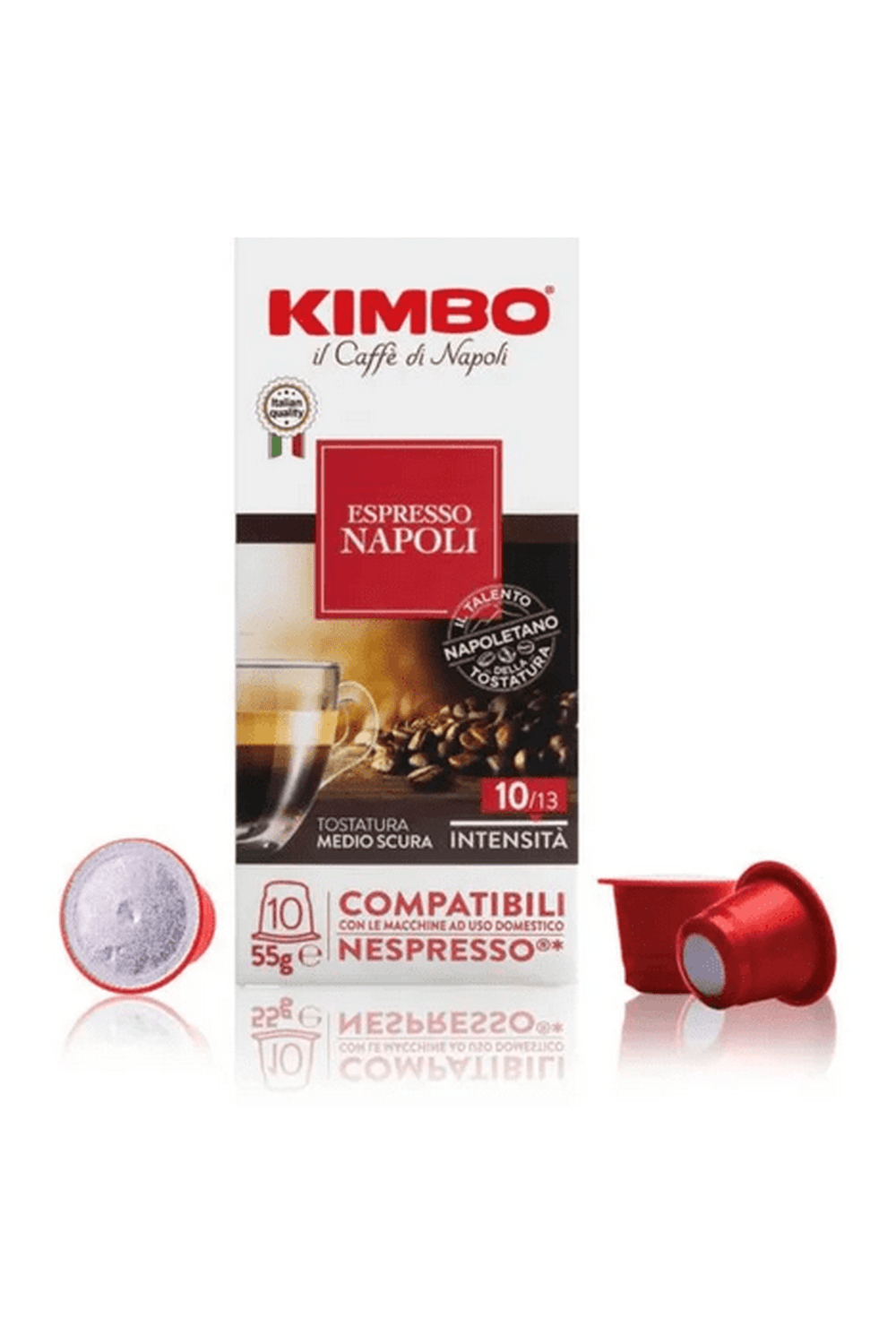 Kimbo Capsule Espresso Napoli 15pz Compatibili Nespresso