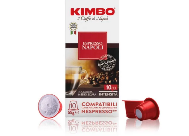 Kimbo Capsule Espresso Napoli 15pz Compatibili Nespresso