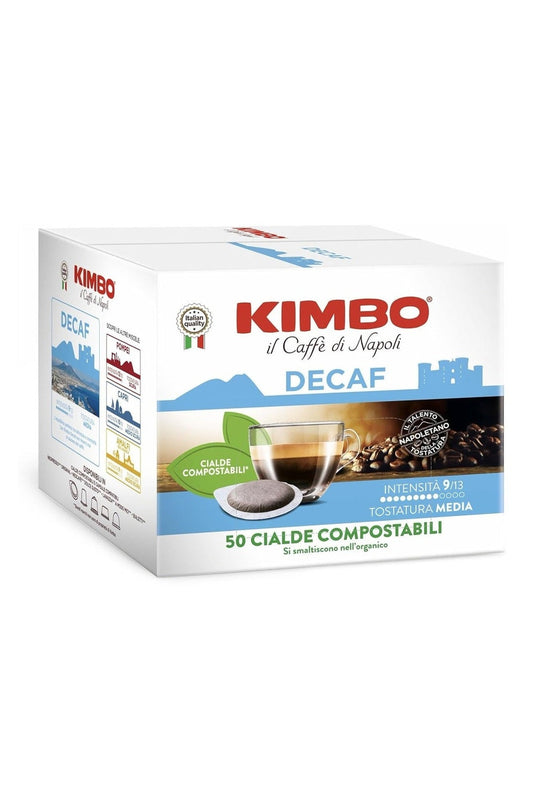 Kimbo Cialde Caffè Decaffeinato 15pz ESE 44mm Compatibili 6pz