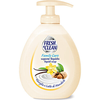 FRESH & CLEAN SAPONE VANIGLIA ML.300 6 PZ