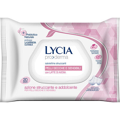 LYCIA SALVIETTINE PELLI SENSIB.PZ.20 12 PZ