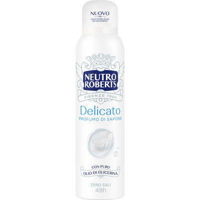 ROBERTS DEO SPRAY DELICATO ML.150 12 PZ