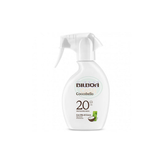 PROTEZIONE SOLARE BILBOA COCCOBELLO TRIGGER SPF20 250ML