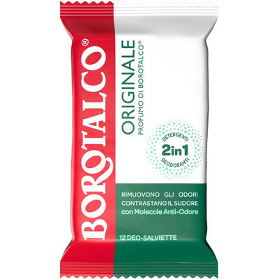 BOROTALCO 12 DEO SALVIETTE ORIGINALE 5 PZ