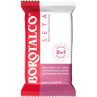 BOROTALCO 12 DEO SALVIETTE SETA 5 PZ