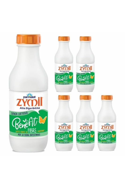 Parmalat Zymil Latte Benefit Calcio 1L 6pz