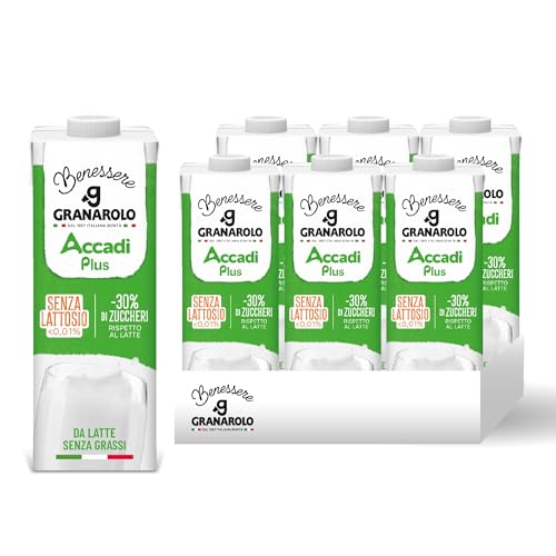 Accadì Latte Granarolo 1L Scremato Senza Lattosio 6pz