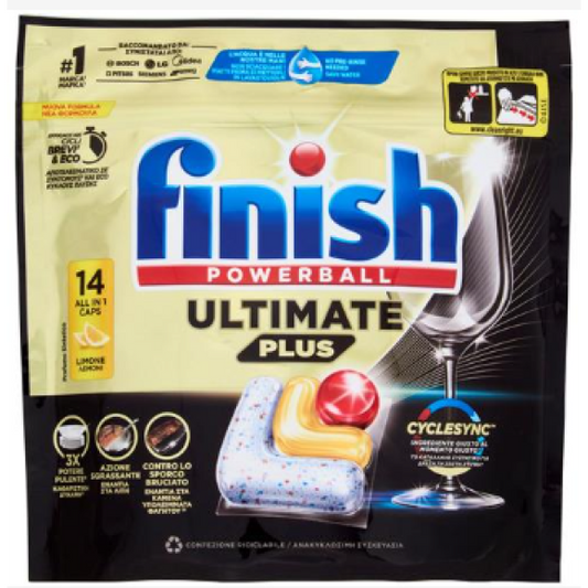 Finish Ultimate All in One 16 Tabs Limone  98 tabs