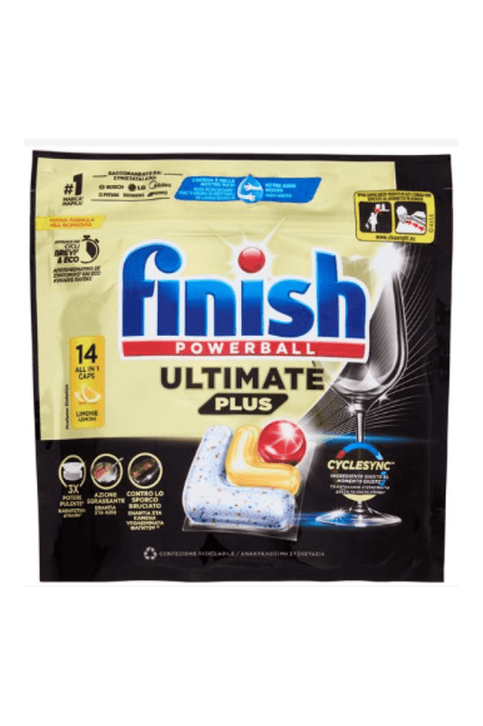 Finish Ultimate Plus All in One 14 Tabs Limone 98 tabs