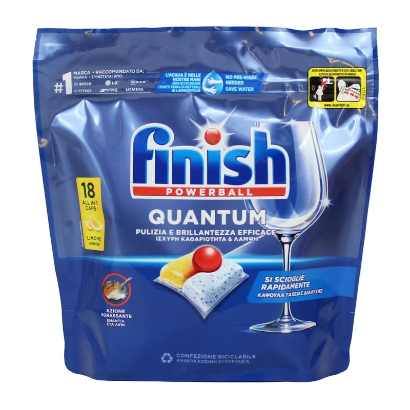 Finish Quantum All in One 18 Tabs Limone 126 tabs