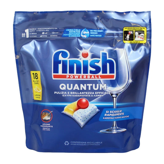 Finish Quantum All in One 18 Tabs Limone 126 tabs