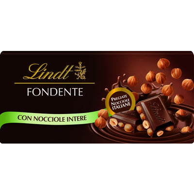 LINDT GAMME BLEUE FOND.NOCCIOLE GR.100 6 PZ.