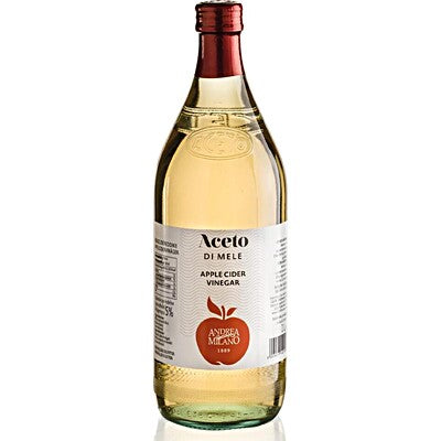 Aceto di Mele Andrea Milano 500 ml  Gusto Fresco e Delicato 12pz