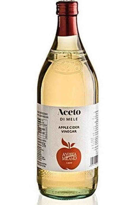 Aceto di Mele Andrea Milano 500 ml  Gusto Fresco e Delicato 12pz