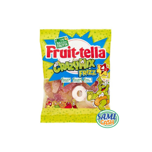 Caramelle Fruittella Crazy Mix Frizz Busta 90 g