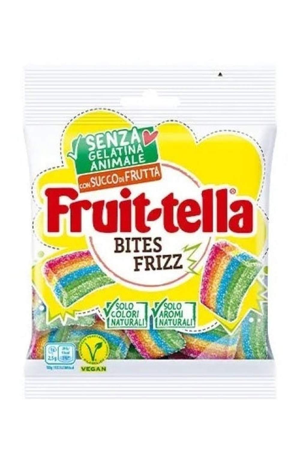 Caramelle Fruittella Bites Frizz Busta 90 g