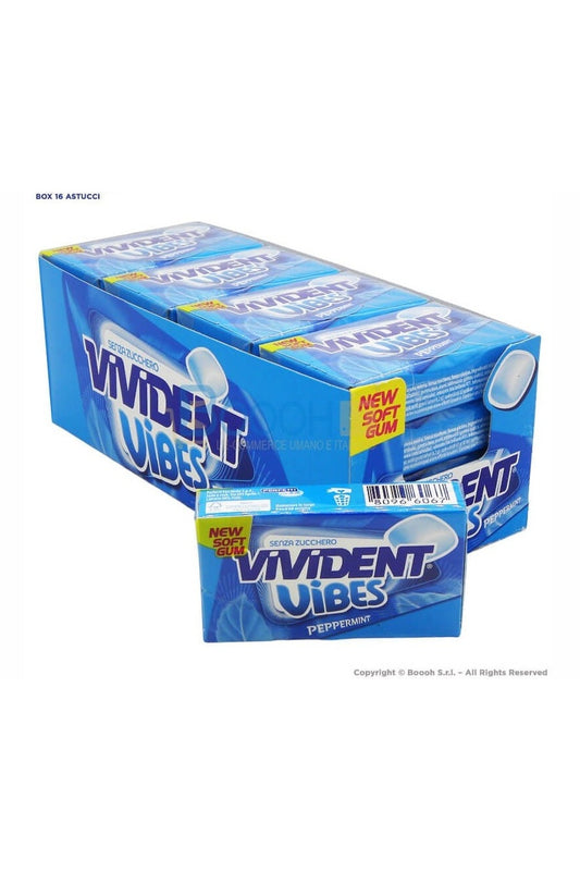 Vivident Vibes Peppermint 16 pezzi