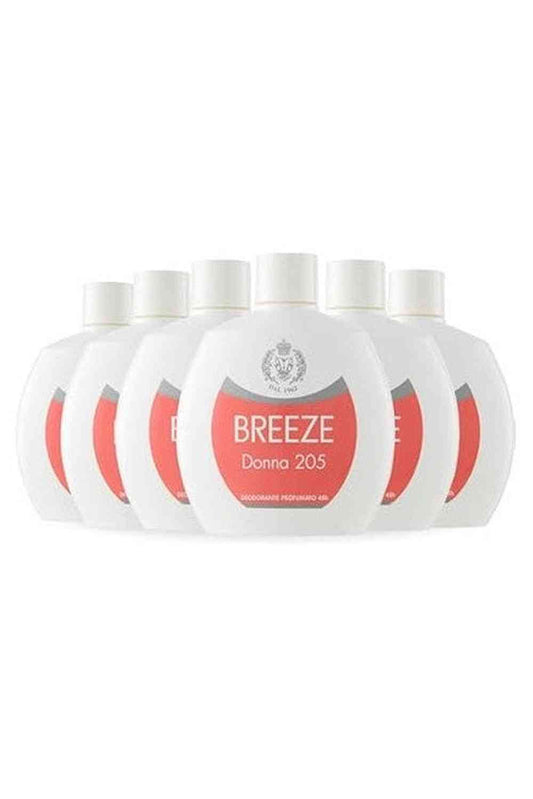 Breeze Deo Squeeze Donna 100ml 6pz Deodorante 24h