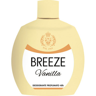 Breeze Deo Squeeze Vanilla 100ml 6pz Deodorante 24h