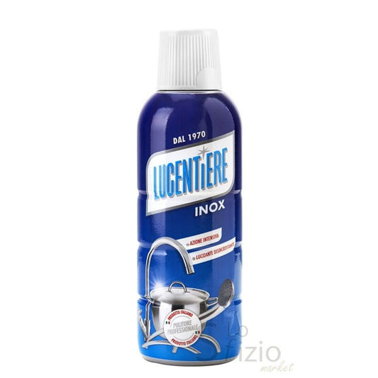 Lucentiere Anticalcare Inox 500ml Acciaio Brillante x 6 pz