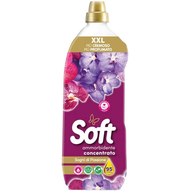 Soft Ammorbidente Concentrato 2L 95 Lavaggi Passione Profumo Intenso x 6 pz