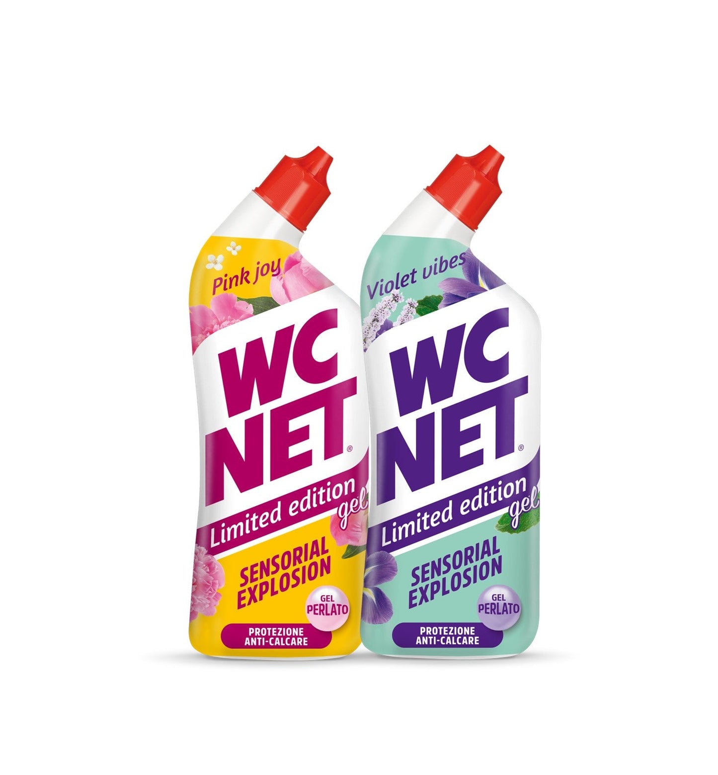 WC Net Gel Disincrostante  Limited Edition Floral & Pink Blossom 6pz