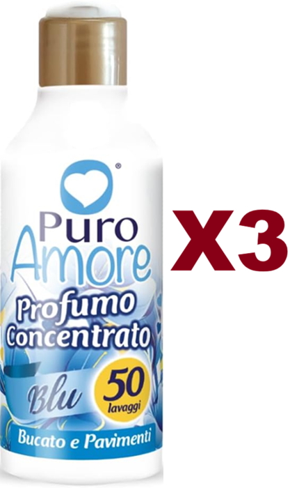 Puro Amore Blu Profumo Concentrato  250ml 3pz