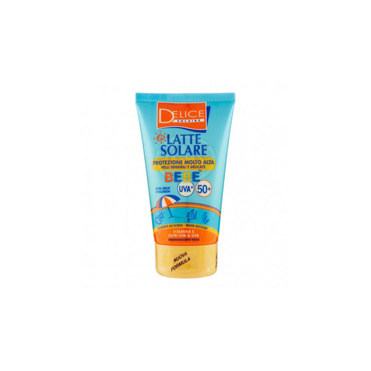 LATTE SOLARE DELICE 100ML SPF50 PROTEZIONE ALTA BEBE'