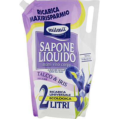 MIL MIL SAPONE RICAR.TALCO ML.2000 8 PZ