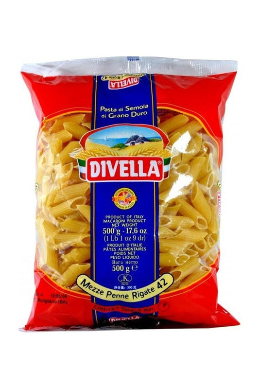 Divella Mezze Penne Rigate 42 500g 24pz
