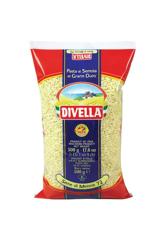 Divella Pasta di Semola  Seme di Melone N72, 500g 24pz