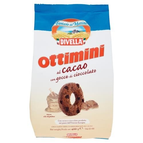 Divella Biscotti OTTIMINI Cacao 400g 6pz