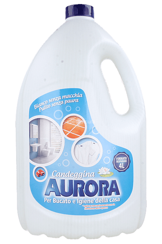 Candeggina Aurora 4L  Igienizzante Multiuso x 2