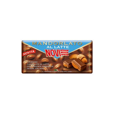 NOVI TAVOLETTA MANDORLATO LATTE GR.100 20 PZ.