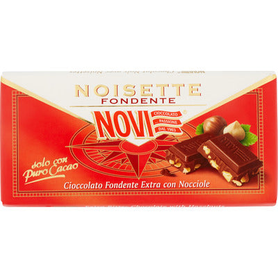 NOVI TAVOLETTA NOISETTE FONDENTE GR.100 12 PZ.