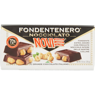 NOVI FONDENTENERO NOCCIOLATO GR.130 8 PZ.
