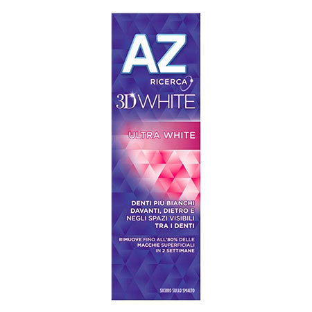 Dentifricio AZ 3D White Ultra White 65ml 12pz
