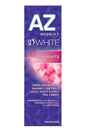 Dentifricio AZ 3D White Ultra White 65ml 12pz