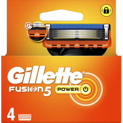 GILLETTE FUSION 5 LAME POWER PZ.4 5 PZ