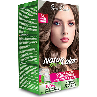 NATUR COLOR BIONDO SCURO CENERE 6C 2 PZ