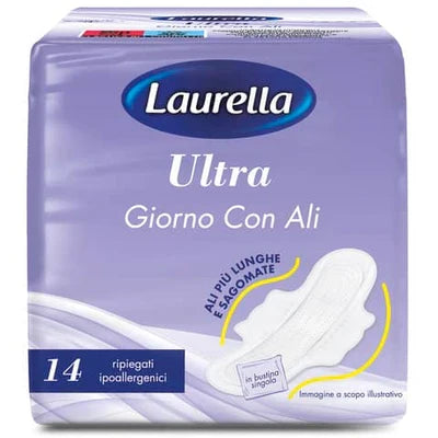 Laurella Assorbenti Ultra Giorno con Ali  Confezione da 14 Pezzi- 24pz