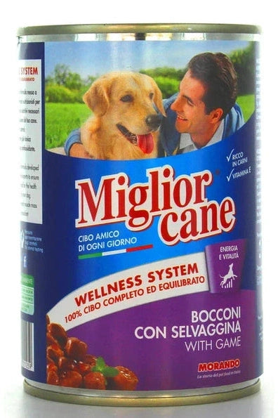 MIGLIORCANE BOCCONI SELVAGGINA GR.405 - 24pz