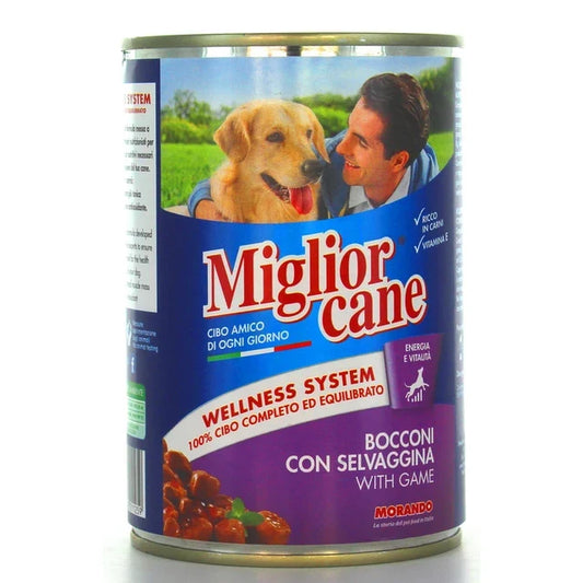 MIGLIORCANE BOCCONI SELVAGGINA GR.405 - 24pz