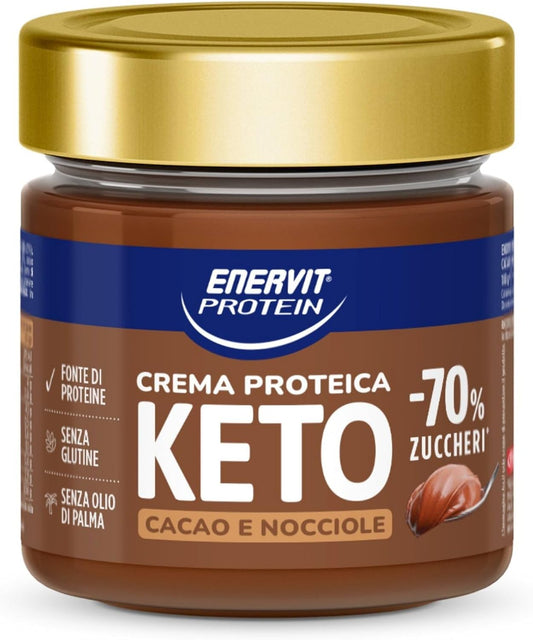 Enervit Crema Proteica Keto 180g Cacao Low Carb
