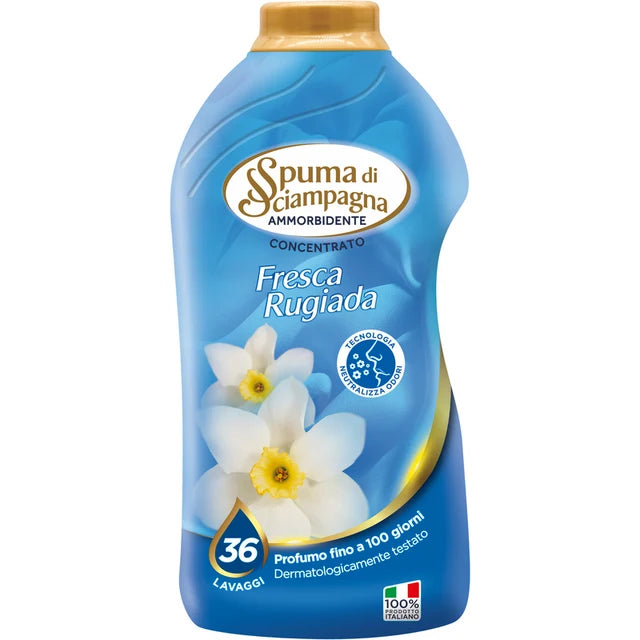 Spuma di Sciampagna Ammorbidente 36 Lavaggi Fresca Rugiada x 6 pz