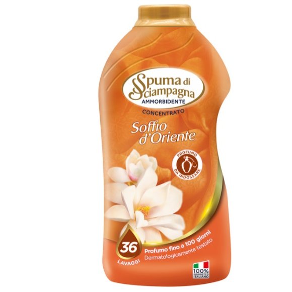 Spuma di Sciampagna Ammorbidente 36 Lavaggi Soffio dOriente x 6 pz